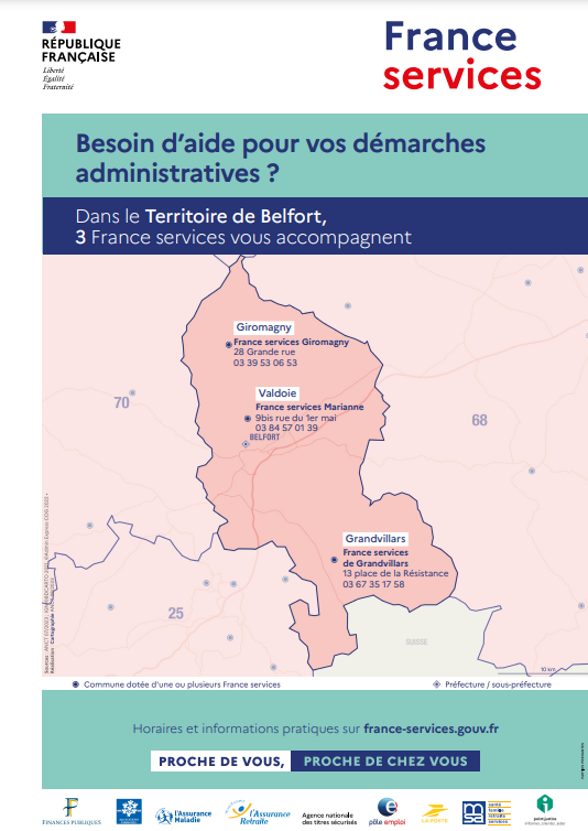 Nouveau service dans le territoire